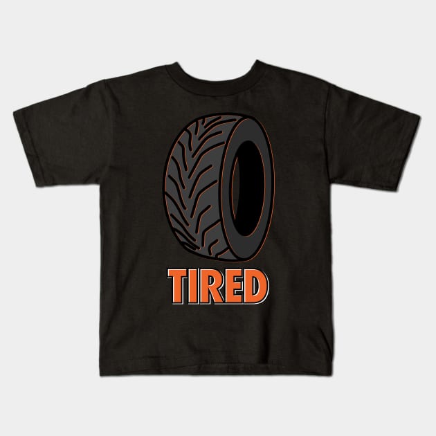 Tired Kids T-Shirt by VrumVrum